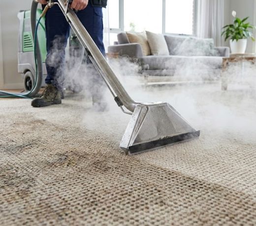 Professional carpet steam cleaning Melbourne — hot water extraction by Cleaning Star
