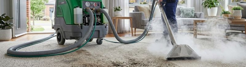 Carpet steam cleaning Melbourne — hot water extraction